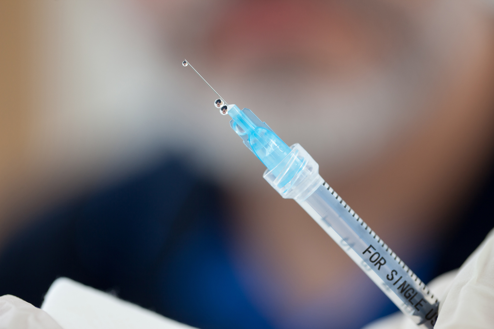 Syringe Close up - Botox Therapy